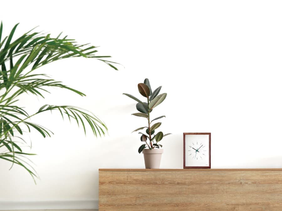 加藤木工が作る日本製おしゃれインテリア電波置き時計