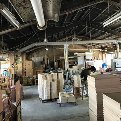 郡上八幡で観光体験のカトモクのお店を運営する加藤木工が作る日本製セイコー電波壁掛け時計