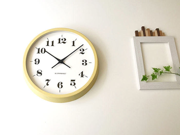 郡上踊りで有名な郡上八幡で観光体験のカトモクのお店を運営する加藤木工が作る日本製セイコー電波壁掛け時計