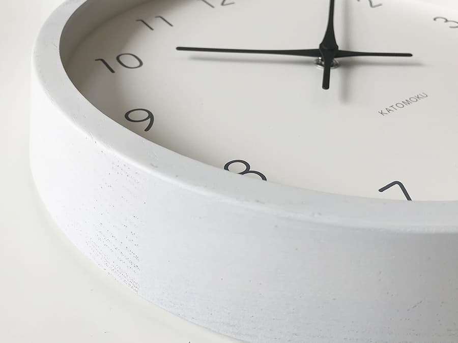 郡上踊りで有名な郡上八幡で観光体験のカトモクのお店を運営する加藤木工が作る日本製セイコー電波壁掛け時計