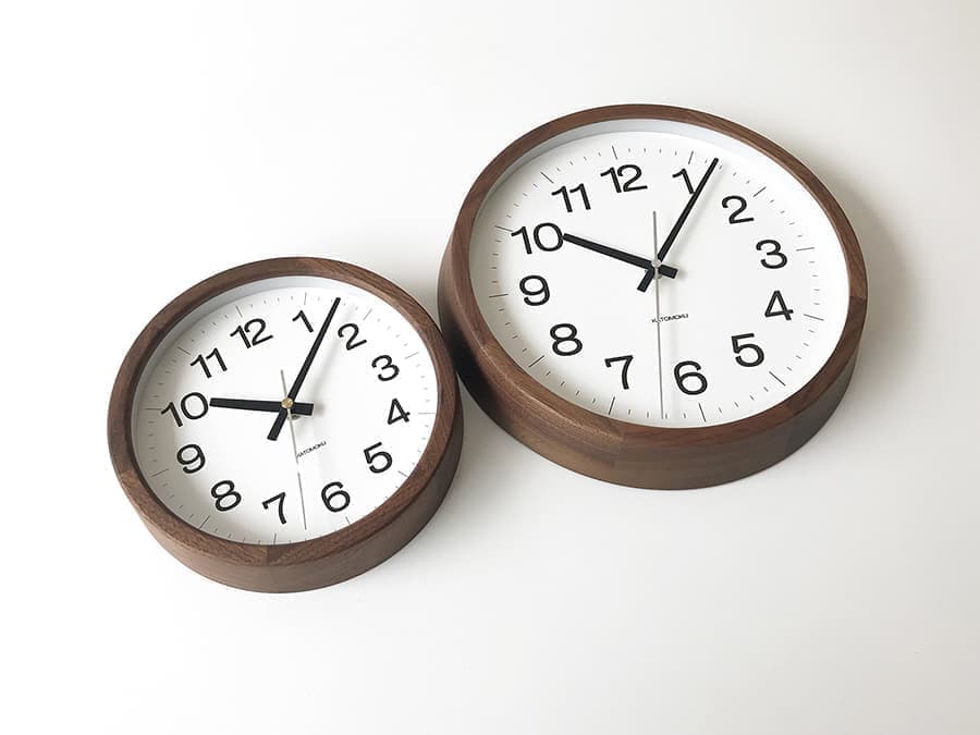 郡上踊りで有名な郡上八幡で観光体験のカトモクのお店を運営する加藤木工が作る日本製セイコー電波壁掛け時計