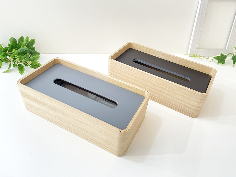 KATOMOKUのカラフルでシンプル、そしておしゃれなな日本製テイッシュケース