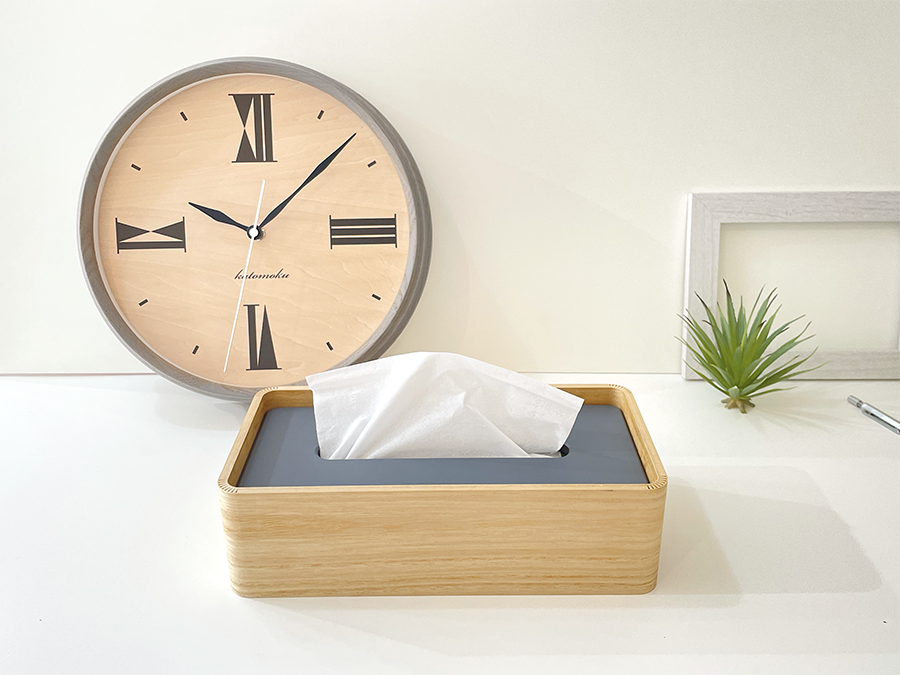 KATOMOKUのカラフルでシンプル、そしておしゃれなな日本製テイッシュケース