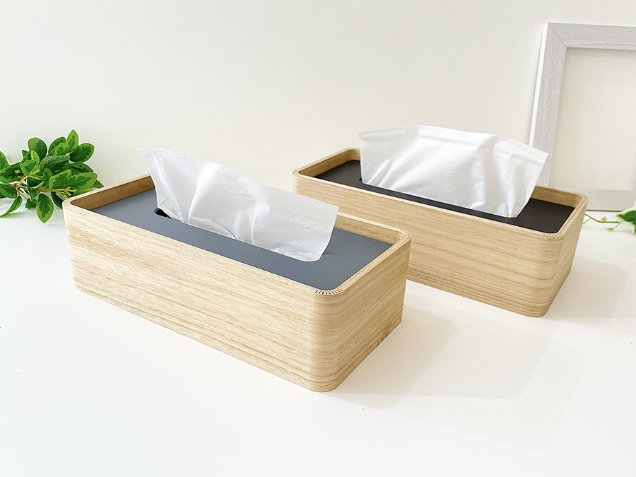 KATOMOKUのカラフルでシンプル、そしておしゃれなな日本製テイッシュケース