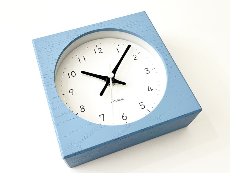 加藤木工が作る日本製おしゃれインテリア電波置き時計