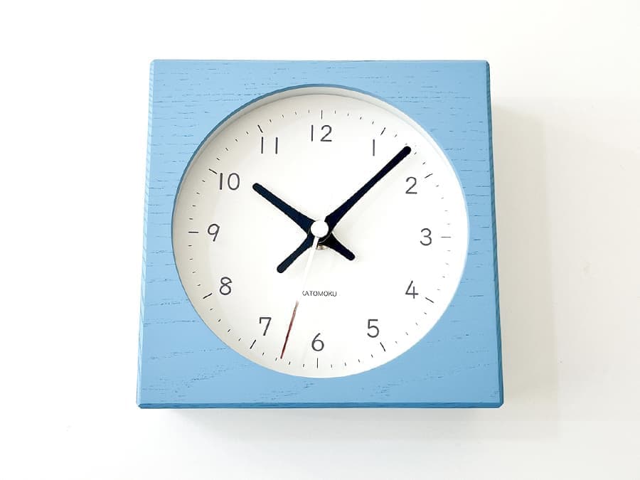 加藤木工が作る日本製おしゃれインテリア電波置き時計