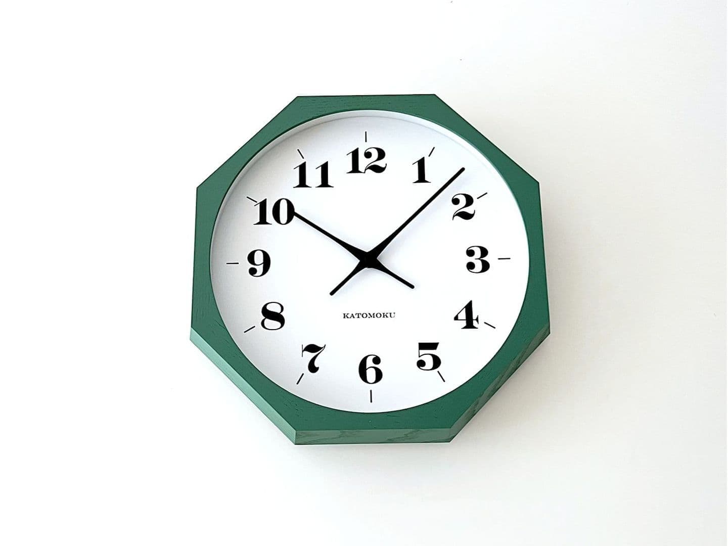 時計 掛け時計 壁掛け時計 clock クロック 木の時計 静か 静音 インテリア プレゼント 贈り物 縁起物 新生活 模様替え 八角形 有名な郡上八幡で観光体験のカトモクのお店を運営する加藤木工が作る日本製セイコー電波壁掛け時計